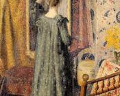 乔治 莱门 : Woman Standing in Front of the Mirror